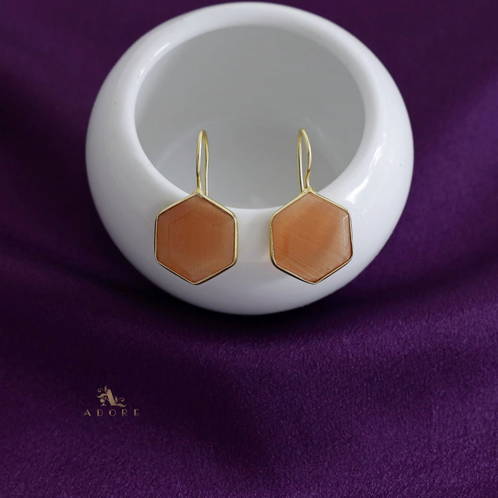Golden Hexagon Drop