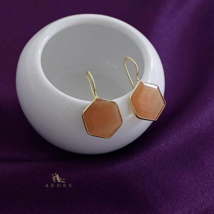 Golden Hexagon Drop