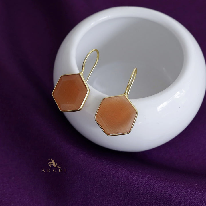 Golden Hexagon Drop