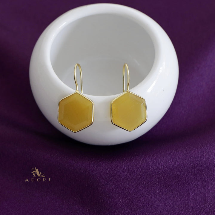 Golden Hexagon Drop