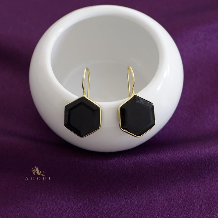 Golden Hexagon Drop