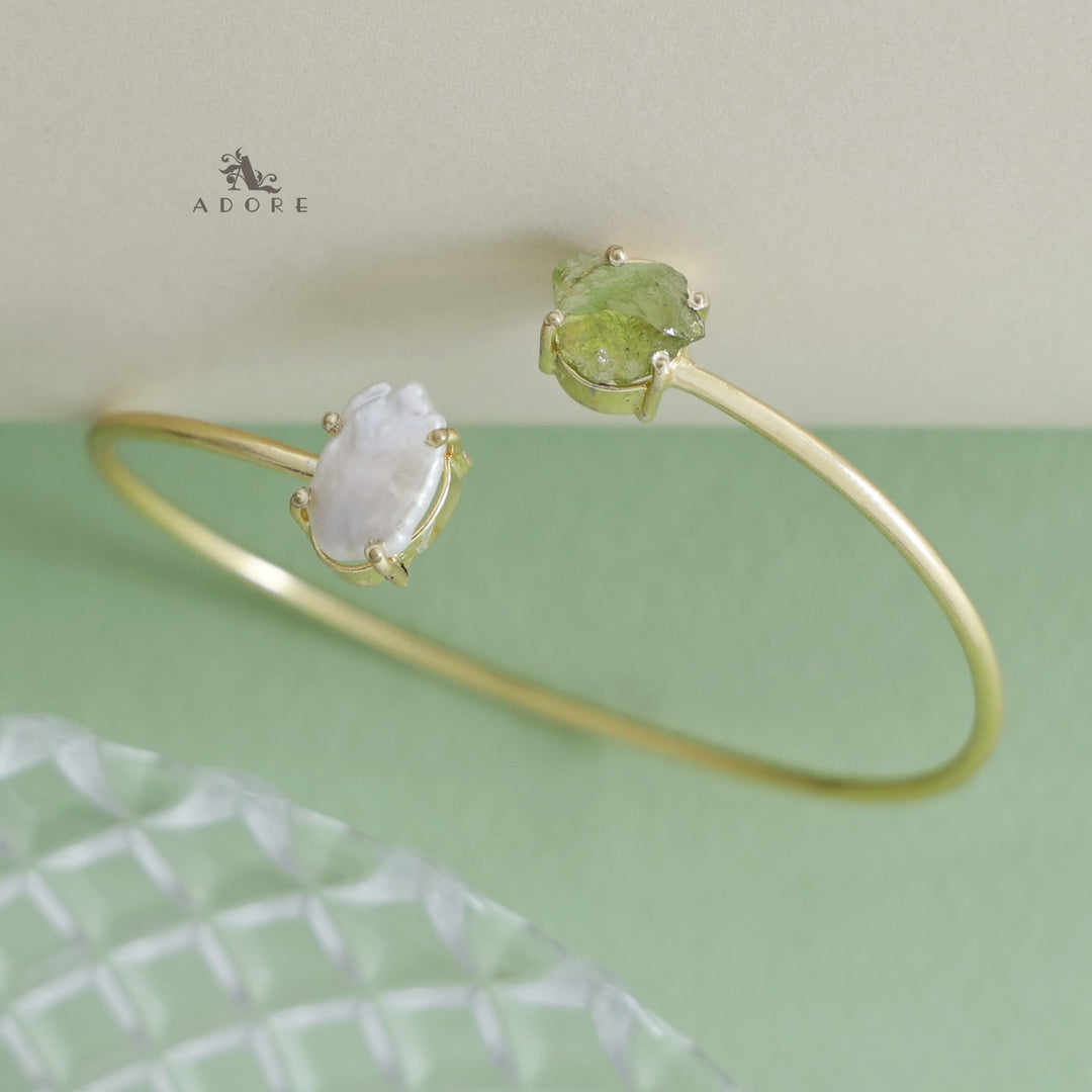 Roobixa Raw Stone + Baroque Bangle