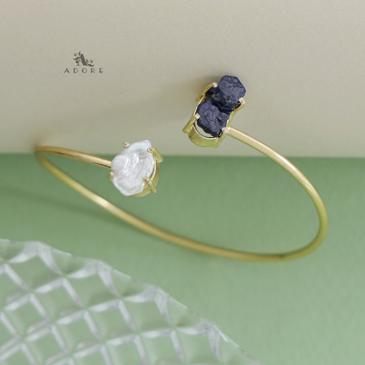 Roobixa Raw Stone + Baroque Bangle