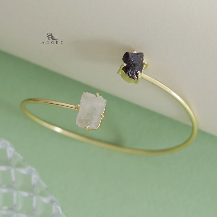 Roobixa Raw Stone + Baroque Bangle