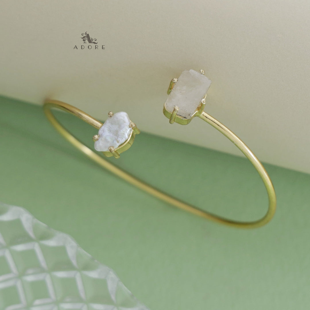Roobixa Raw Stone + Baroque Bangle