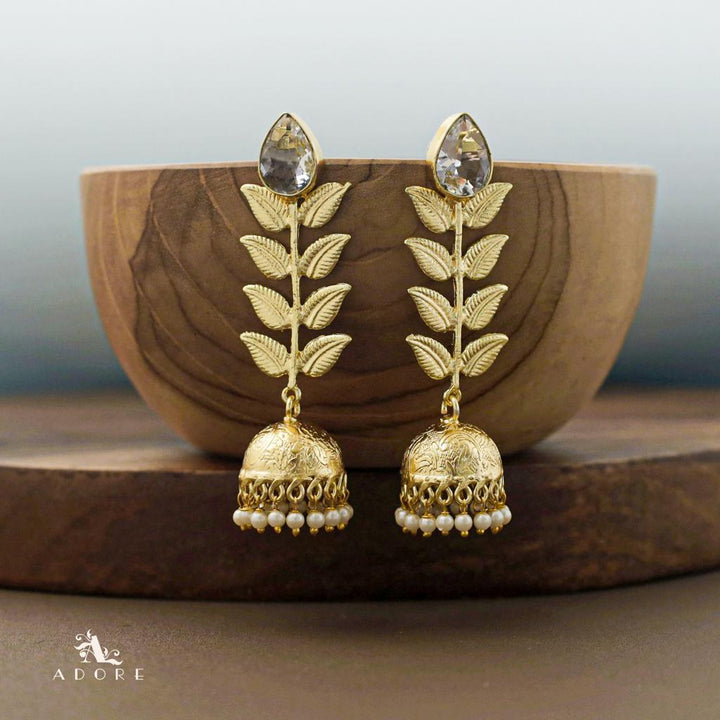 Jhumka Stem & Leaves (Colour Options)