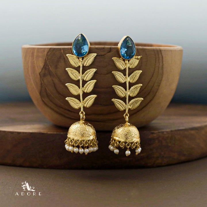 Jhumka Stem & Leaves (Colour Options)