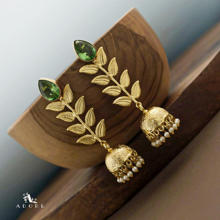 Jhumka Stem & Leaves (Colour Options)