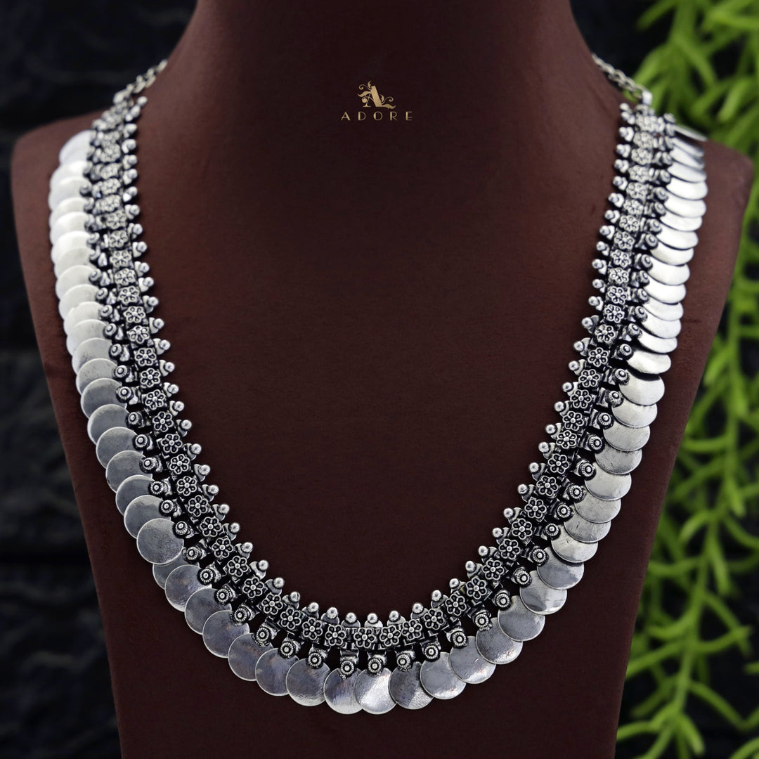 Oxidized Flower Kashi Neckpiece