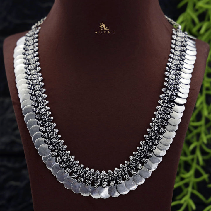 Oxidized Flower Kashi Neckpiece