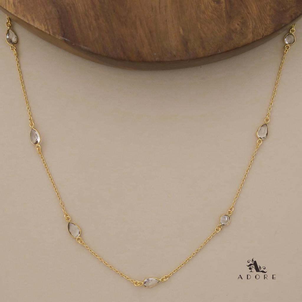 11 Stone Multicolour Long Chain