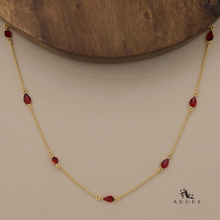 11 Stone Multicolour Long Chain