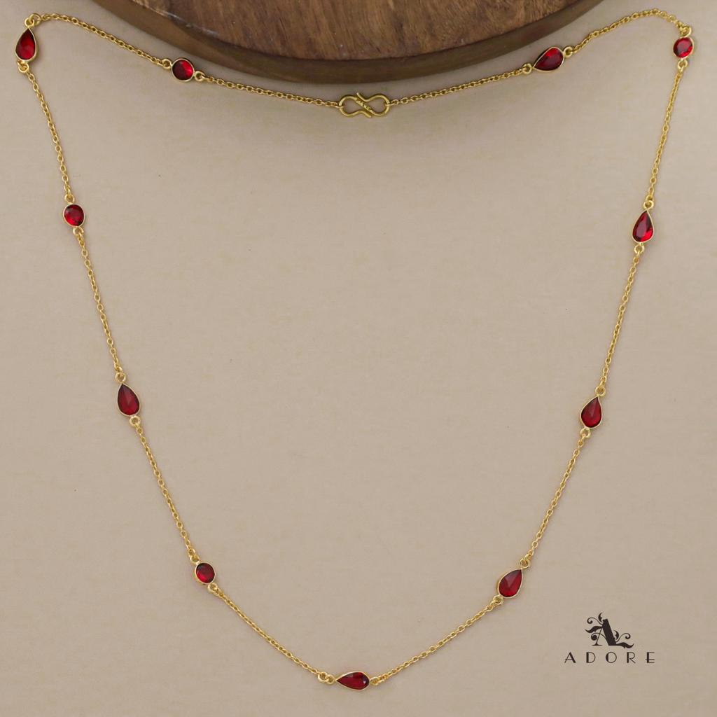 11 Stone Multicolour Long Chain