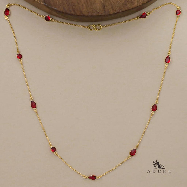 11 Stone Multicolour Long Chain