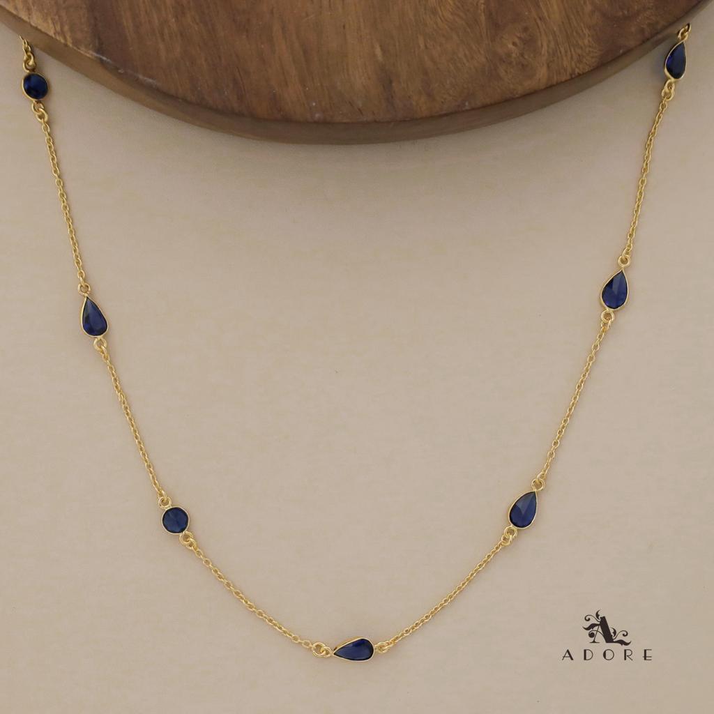 11 Stone Multicolour Long Chain