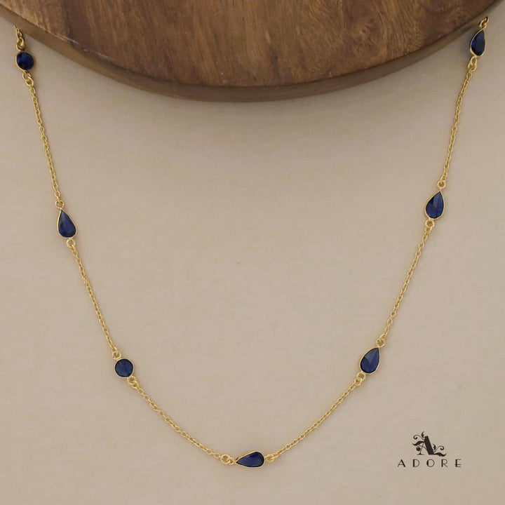 11 Stone Multicolour Long Chain