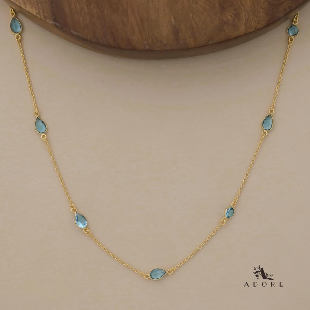 11 Stone Multicolour Long Chain