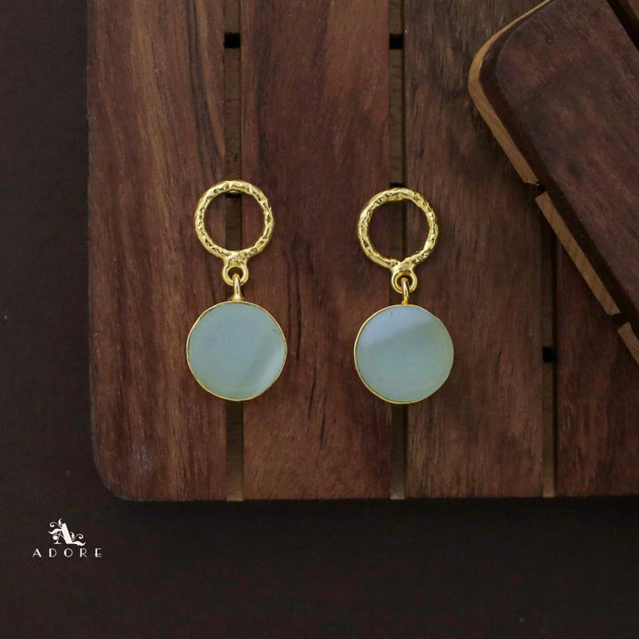 Golden Drum Earrings