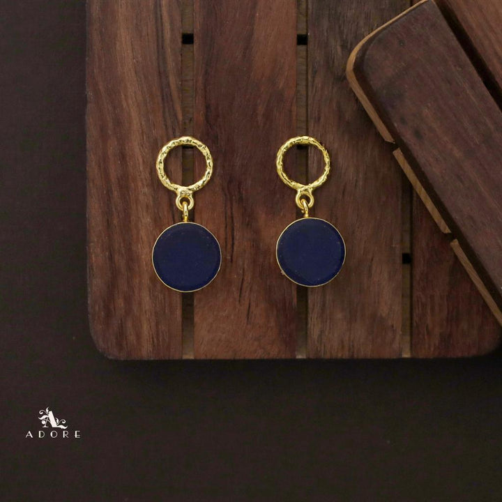 Golden Drum Earrings