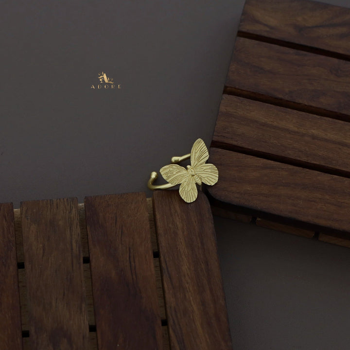 Golden Butterfly Ring