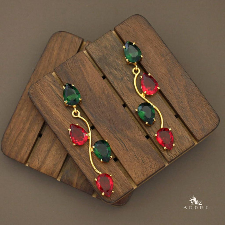 Vanalika Curly Leaf Earring