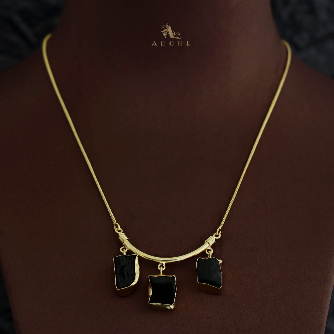 Amba Three Stone Neckpiece