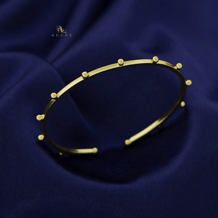Golden Dotted Bangle