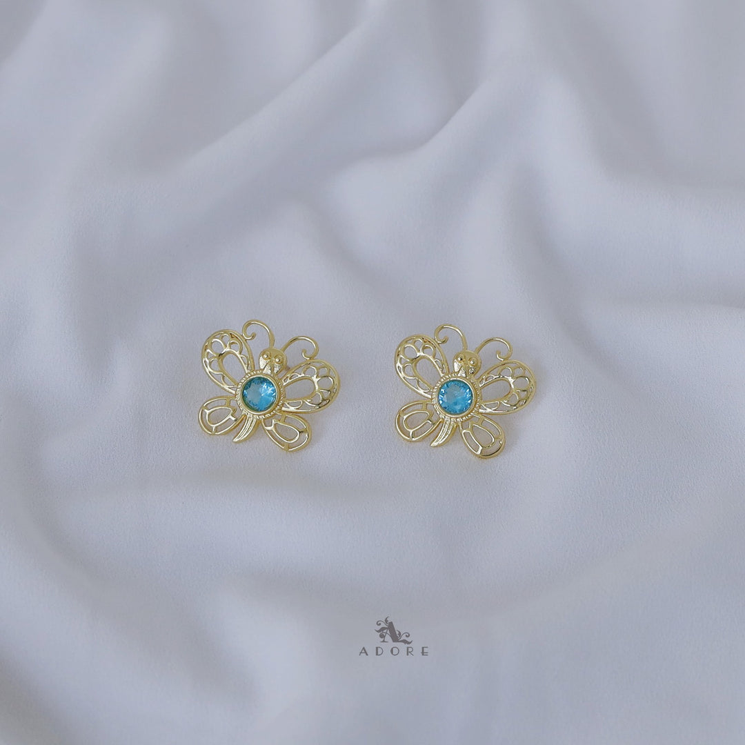 Glossy Amore Butterfly Earring