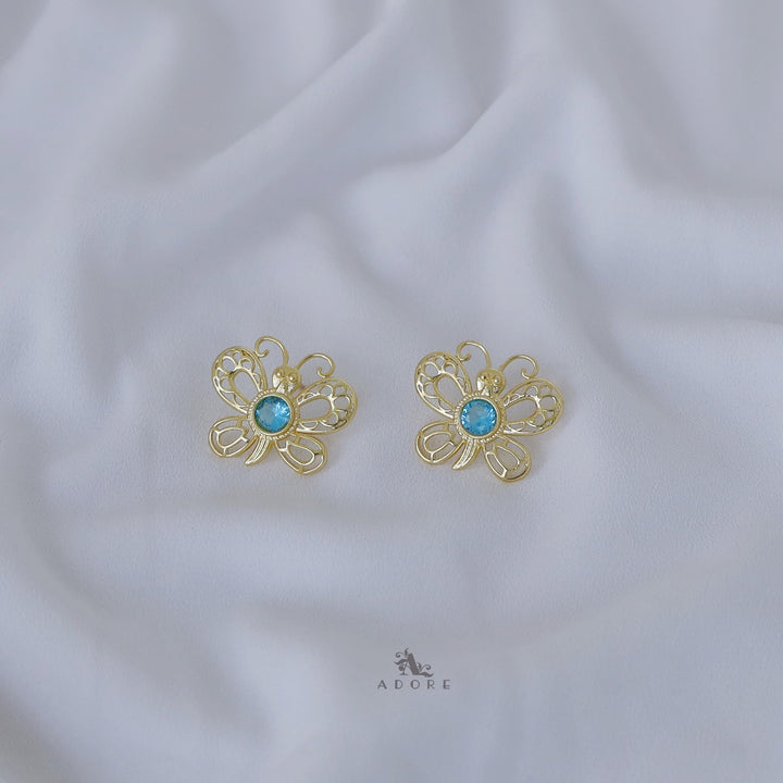 Glossy Amore Butterfly Earring