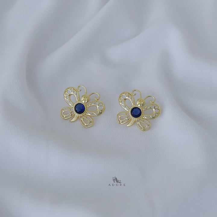 Glossy Amore Butterfly Earring