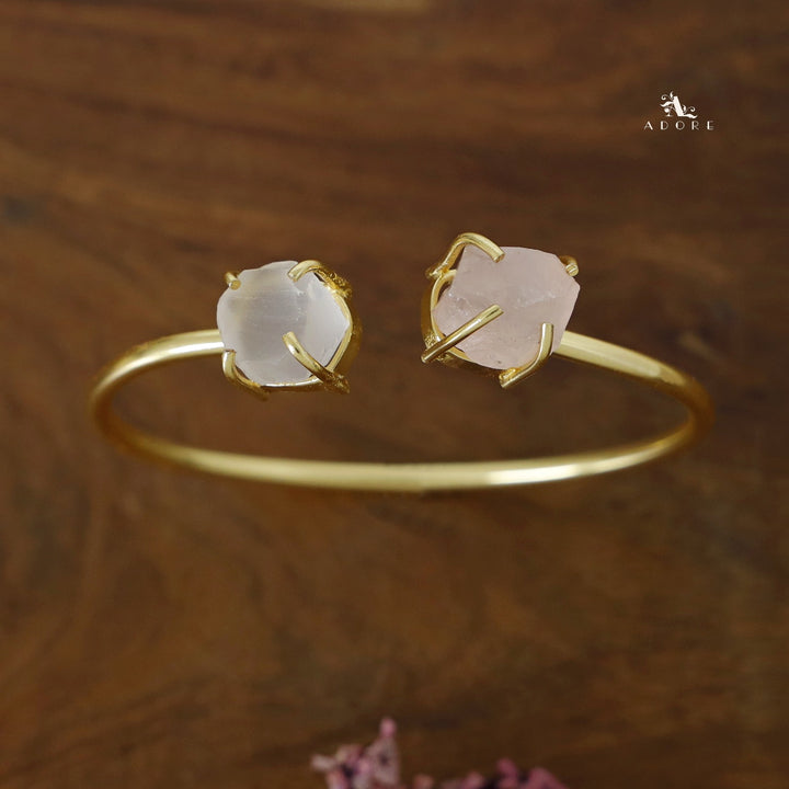 Mabel Eminent Raw Stone Bracelet (Colour Option)