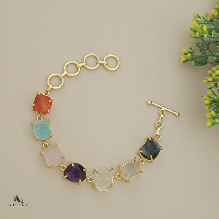 Thakshvi Raw Stone Bracelet