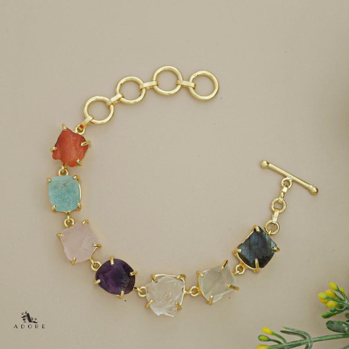 Thakshvi Raw Stone Bracelet