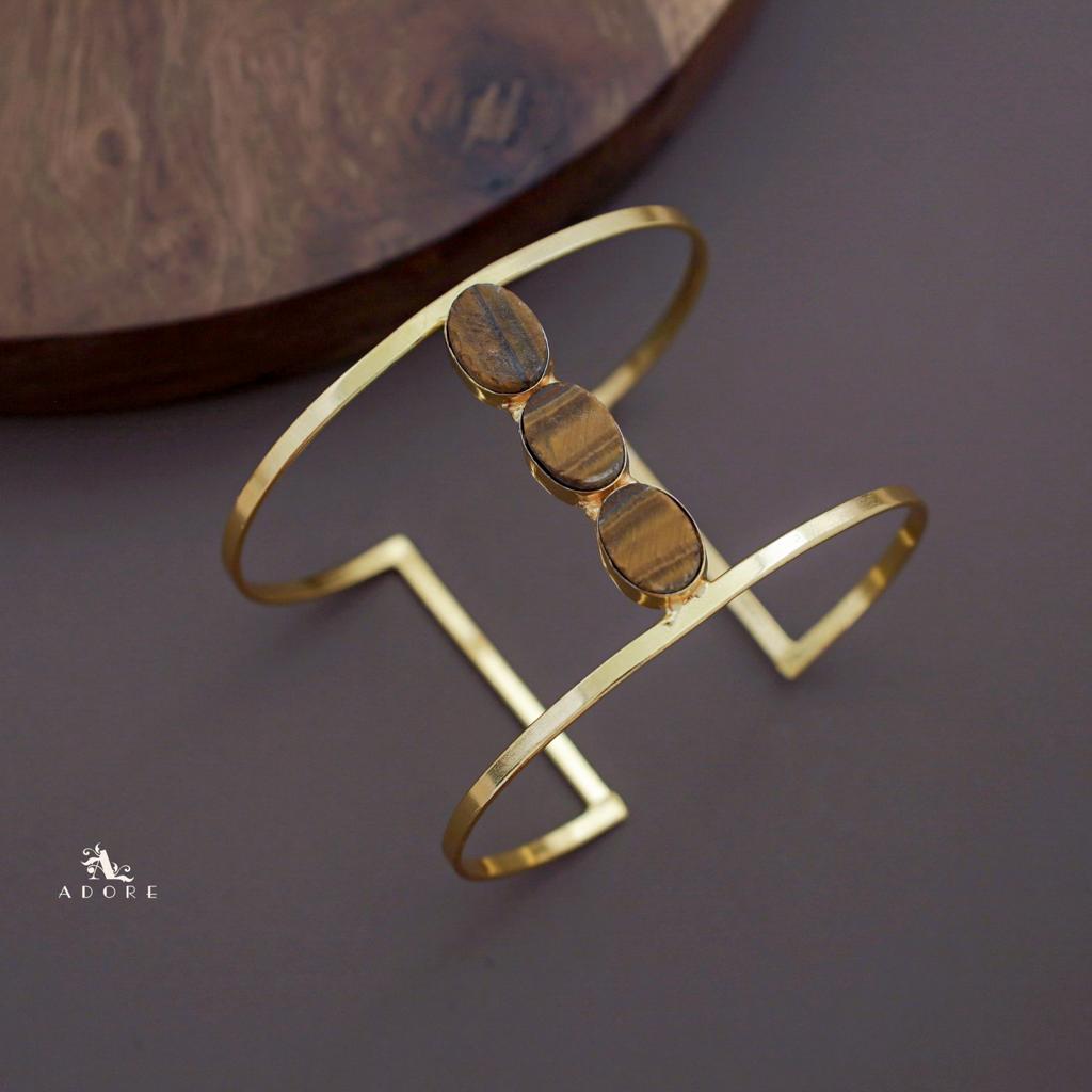 3 Raw Stone Bangle