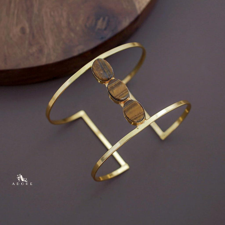 3 Raw Stone Bangle