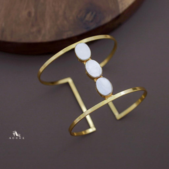 3 Raw Stone Bangle