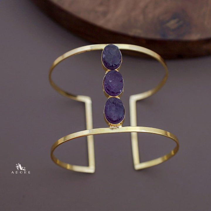 3 Raw Stone Bangle
