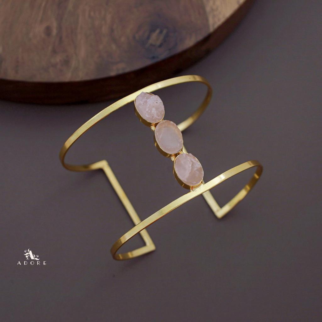 3 Raw Stone Bangle