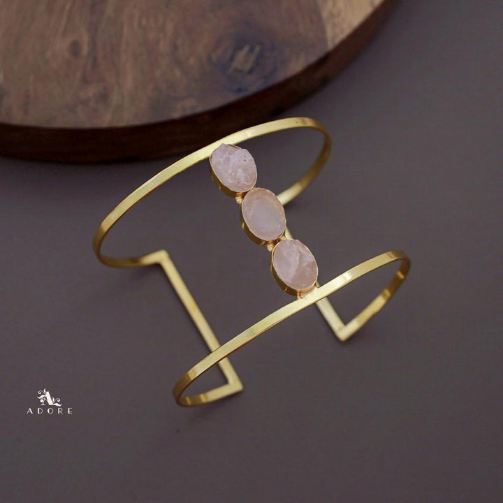 3 Raw Stone Bangle