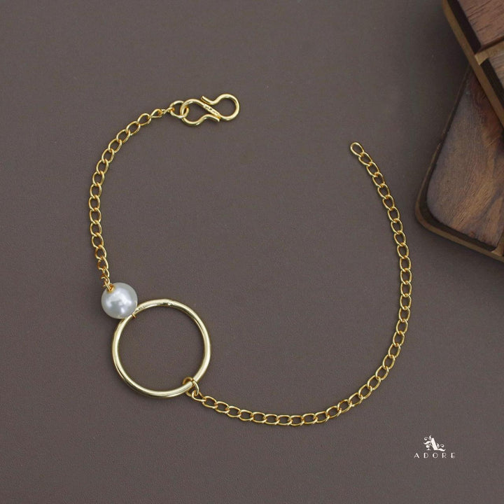 Golden Circle Pearl Reesa Bracelet