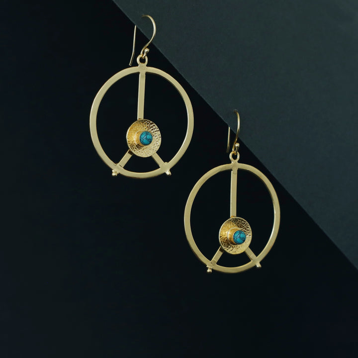 Yelina Golden Circle Mini Glossy Drop