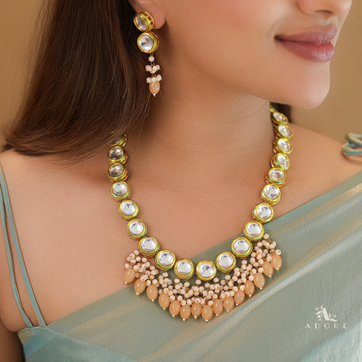 Aranmayi Kundan Neckpiece With Earring