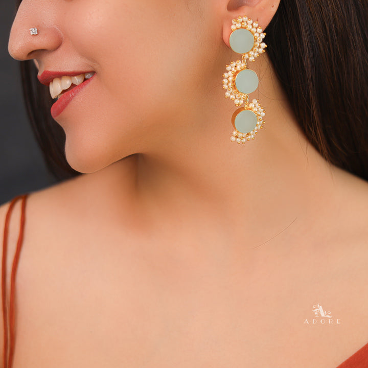 Raw Stone Curly Pearls (Colour Options)