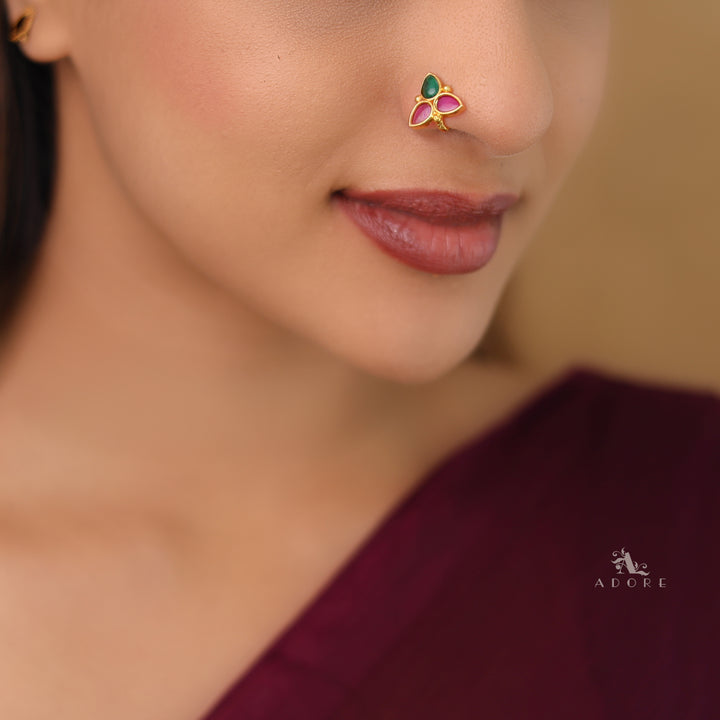 Aksata Kemp Nose Pin