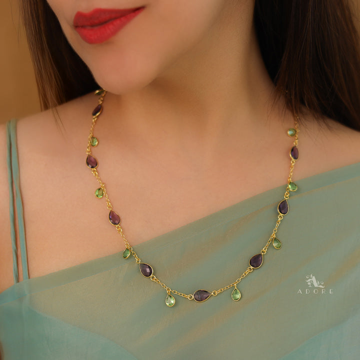 Yusra Multishape Glossy Neckpiece