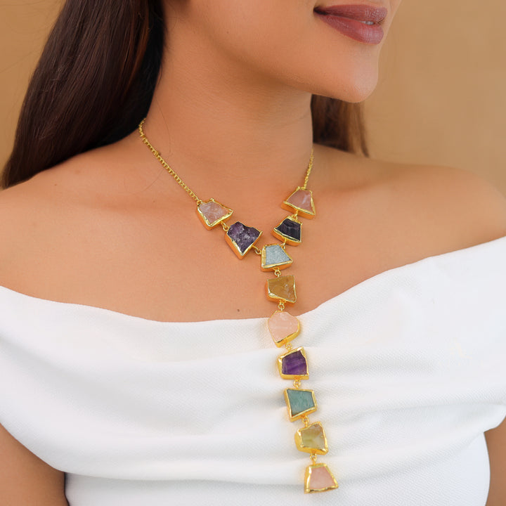Sanemi Raw Stone Neckpiece