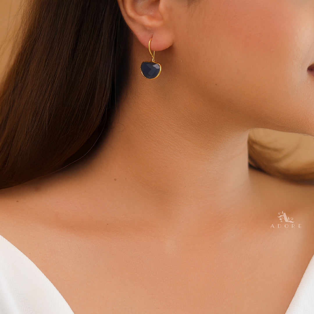 Cercel Half Circle Drop