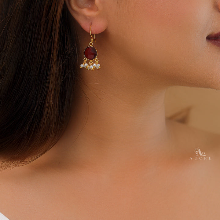 Ethel Pearl Glossy Round Drop