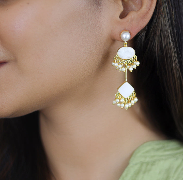 MOP Jazlyn Pearl Earring