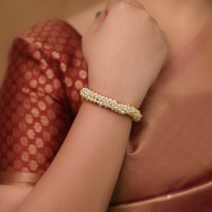 Sheba Cluster Pearl Breacelet